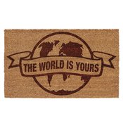 THE WORLD IS YOURS SCARFACE DOORMAT