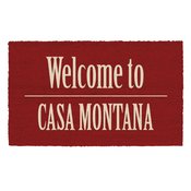 WELCOME TO CASA MONTANA SCARFACE DOORMAT