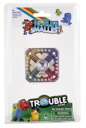 WORLDS SMALLEST TROUBLE BOARD GAME