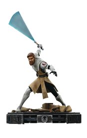 STAR WARS CLONE WARS OBI-WAN KENOBI 1/10 SCALE STATUE