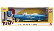 M&MS 1956 CADILLAC ELDORADO W BLUE FIG 1/24 DIE-CAST VEHICLE