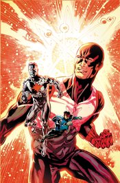 JUSTICE LEAGUE THE ATOM PROJECT #6 (OF 6) CVR A MIKE PERKINS