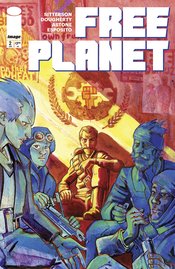 FREE PLANET #2 CVR B JED DOUGHERTY VAR