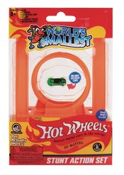 WORLDS SMALLEST HOT WHEELS STUNT ACTION SET