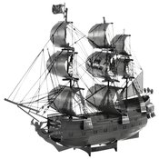 BLACK PEARL SHIP BLACK VERSION METAL MODEL KIT