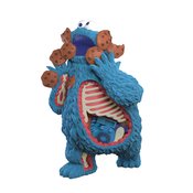 SESAME STREET KAIJU ANATOMY COOKIE MONSTER 8IN FLOCKED FIG (