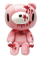 GLOOMY BEAR PINK BLOODY 18IN PLUSH