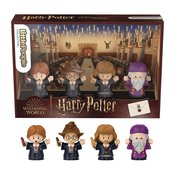 LITTLE PEOPLE COLL HARRY POTTER SORCERERS STONE 4PK FIG (Net