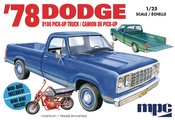 1978 DODGE D100 CUSTOM PICKUP 2T MPC 1/25 MODEL KIT (Net) (C