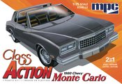 1980 CHEVY MONTE CARLO CLASS ACTION 2T MPC 1/25 MODEL KIT (N