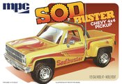 1981 CHEVY STEPSIDE PICKUP SOD BUSTER MPC 1/25 MODEL KIT (Ne