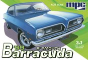 1969 PLYMOUTH BARRACUDA MPC 1/25 MODEL KIT (Net)