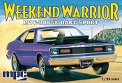 1976 DODGE DART WEEKEND WARRIOR MPC 1/25 MODEL KIT (Net)