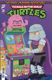 TMNT SATURDAY MORNING ADV #28 CVR B HUNTING