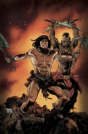 CONAN BARBARIAN #23 CVR E PANOSIAN VIRGIN FOIL (MR)