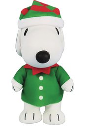 PEANUTS SNOOPY HOLIDAY ELF 4.5IN FIGUREKEY PLUSH