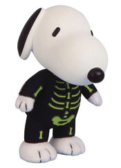 PEANUTS SNOOPY SKELETON 4.5IN FIGUREKEY PLUSH