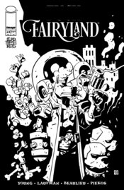 I HATE FAIRYLAND #42 CVR B DEREK LAUFMAN B&W VAR