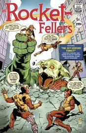 ROCKETFELLERS #7 CVR D RAMON BACHS FANTASTIC FOUR HOMAGE VAR