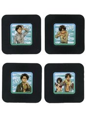 ATTACK ON TITAN 4PC COASTER SET 8