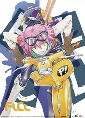 FLCL HARUKO HARUHARA ON VESPA 44IN WALL SCROLL