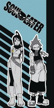 SOUL EATER BLACK STAR TSUBAKI 59X30IN BEACH TOWEL