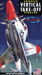 CONVAIR US NAVY POGO VERTICAL TAKEOFF 1/48 SCALE MODEL KIT (