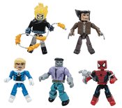 MARVEL MINIMATES NEW FANTASTIC FOUR DLX BOX SET