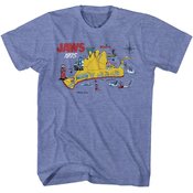 JAWS 1975 AMITY ISLAND MAP T/S LG