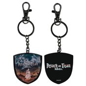COLOSSAL METAL ATTACK ON TITAN KEYCHAIN