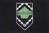BLUE LOCK EMBLEM 29X17 INCH DOORMAT