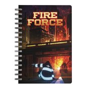 FIRE FORCE TRAIN 3D EFFECT NOTEBOOK