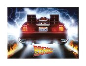 BACK TO THE FUTURE OUTATIME 2 1/2IN X 3 1/2IN FLAT MAGNET (N