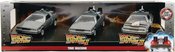 HWR BACK TO FUTURE 1/32 DIE-CAST VEHICLE 3PK