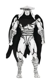 TMNT MIRAGE COMICS ELITE FOOT ASSASSIN B&W 7IN AF