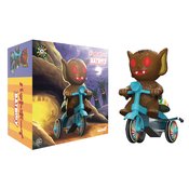 SUPER7 SUPER CYCLES BAT BOY BROWN W/ BLUE TRIKE FIG  (C