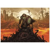 DOOM THE DARK AGES LTD ED A3 ART PRINT