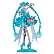 HATSUNE MIKU BANPRESTO EVOLVE CLEARLUXE EMERALD GEM STATUE (