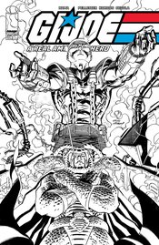 GI JOE A REAL AMERICAN HERO #319 CVR B ANDY KUBERT B&W VAR
