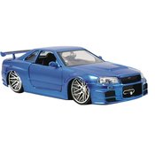FAST FURIOUS BRIAN NISSAN SKYLINE GTR CNDY 1/24 DIE CAST VEH