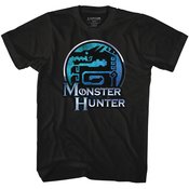 MONSTER HUNTER BLACK ADULT TSHIRT S
