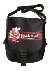 ATTACK ON TITAN RED TITAN MESSENGER BAG