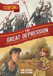 HISTORY COMICS THE GREAT DEPRESSION HC