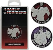 TRANSFORMERS G1 AUTOBOTS VS DECEPTICONS LIMITED EDITION COIN