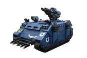 JOYTOY WH40K ULTRAMARINES RAZORBACK W TWIN IASCANNON 1/18 AF
