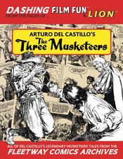 ARTURO DEL CASTILLO THREE MUSKETEER FLEETWAY COMIC ARC ED HC