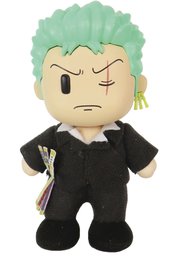 ONE PIECE ZORO DRESSROSA 4.5IN FIGUREKEY PLUSH