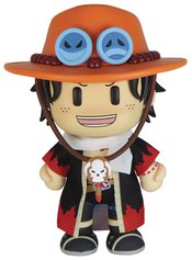ONE PIECE ACE ARABASTA 8IN FIGUREKEY PLUSH