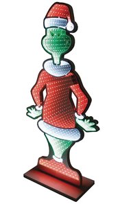 D56 GRINCH 34IN LED INFINITY MIRROR FIGURINE