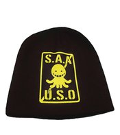 ASSASSINATION CLASSROOM YELLOW S.A.A.U.S.O. LOGO BEANIE (NET